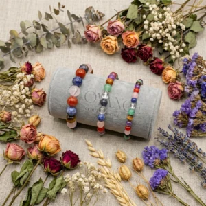 Bracelet 7 chakras – multipierres