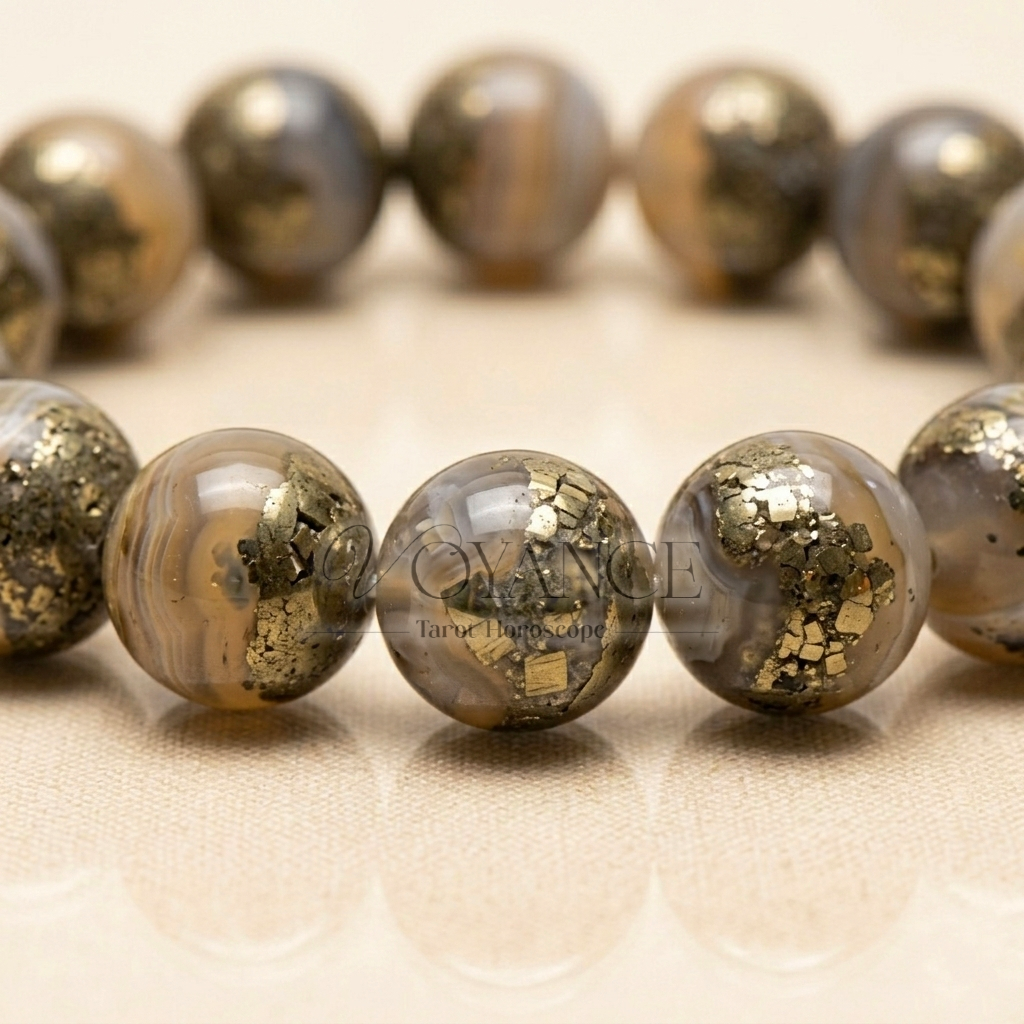 Bracelet Agate pyrite – Image 2
