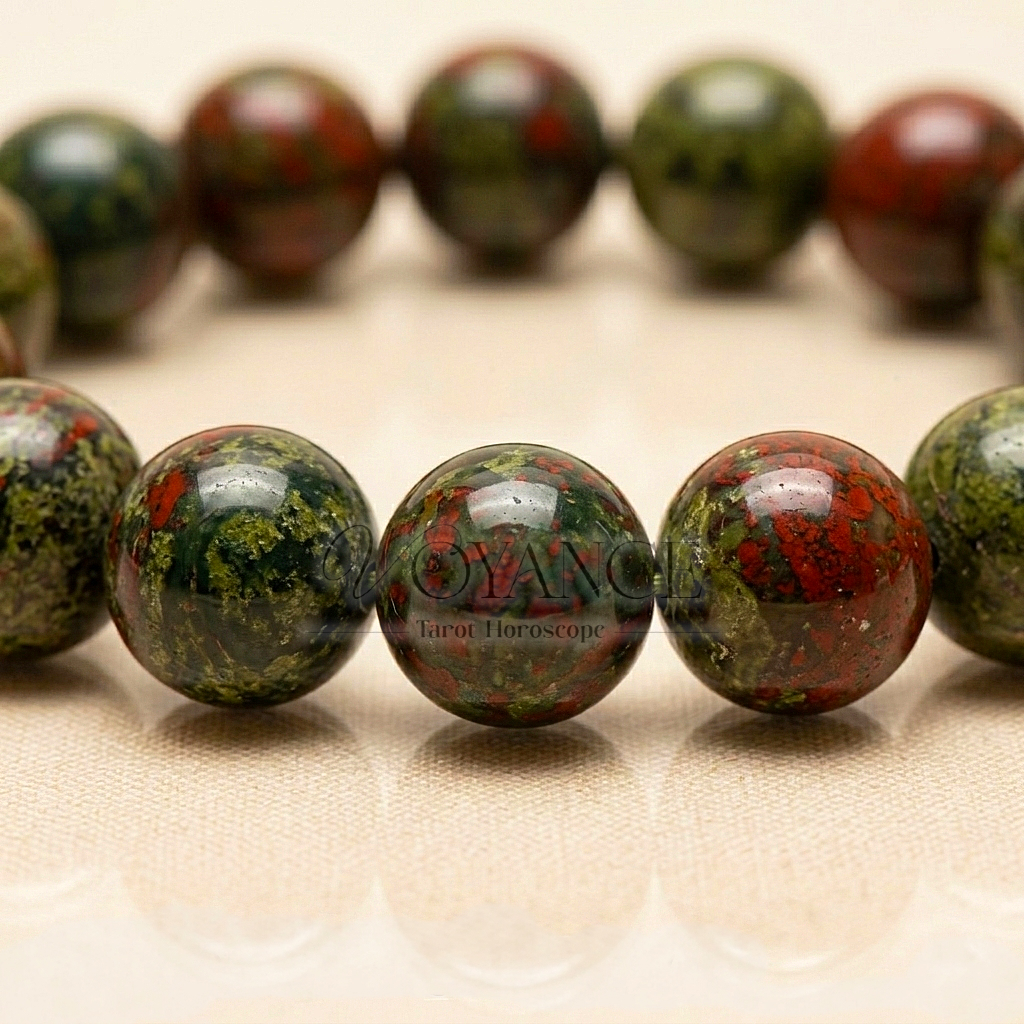 Bracelet Jaspe sang de dragon – Image 2